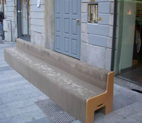 Noleggio Panche sfilata Flex Design a Milano